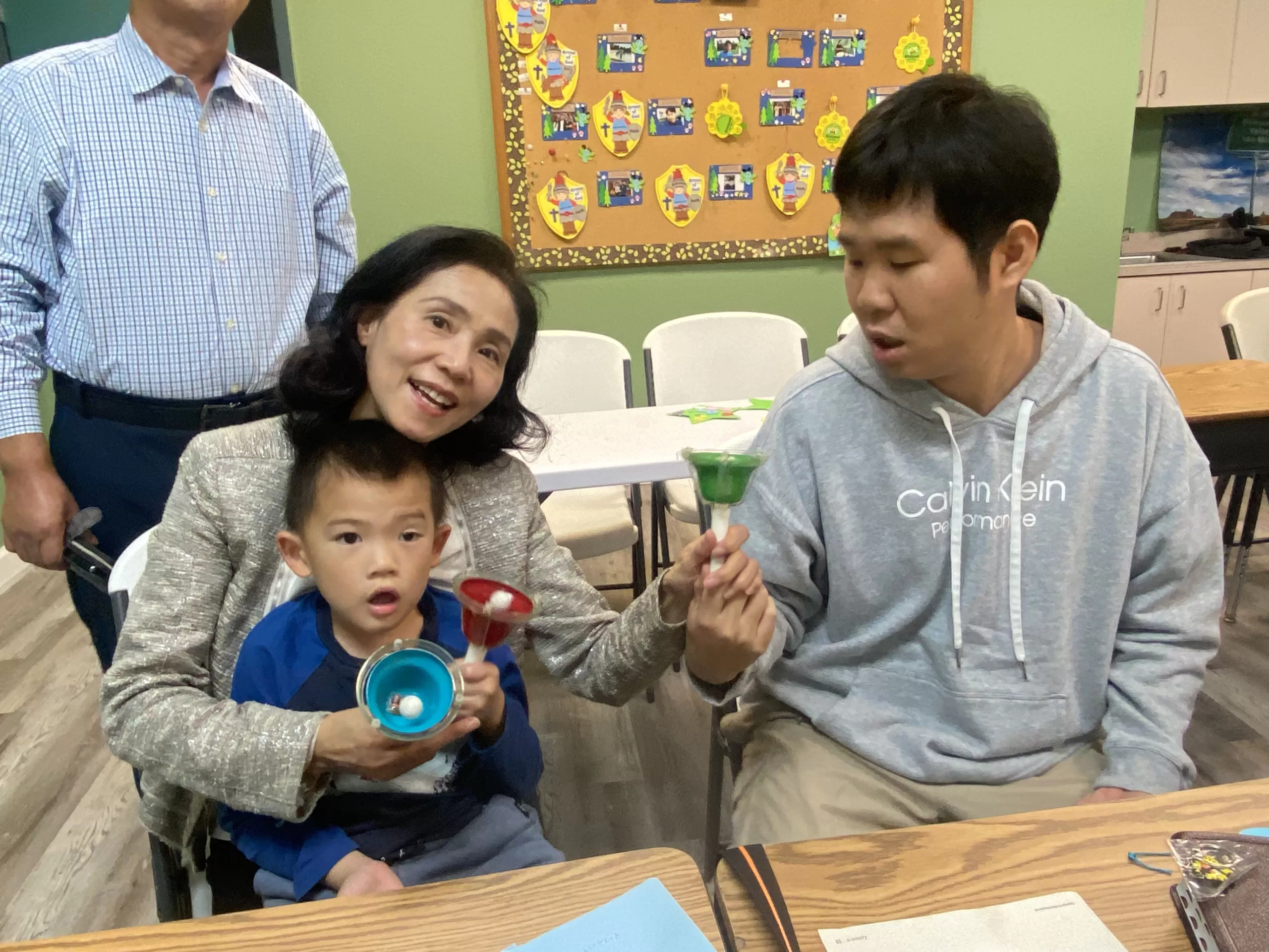 주일학교 성탄준비 핸드밸 연습